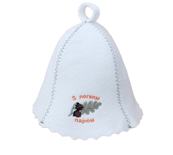 detail Čiapka na banju (saunu) S ľahkou parou 100%