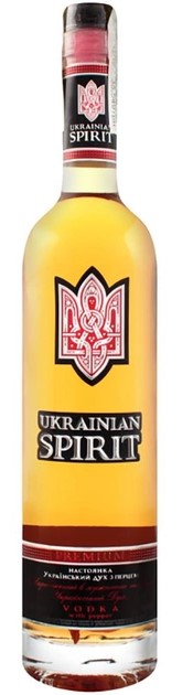 detail Vodka Ukrajinský Duch s korením 0,7 40%