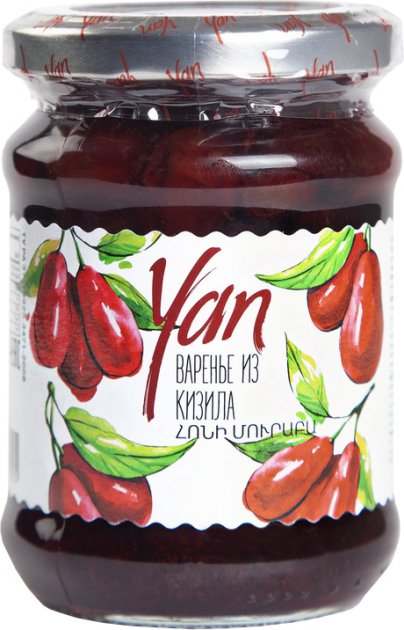 detail Zavarenina s drieňom 300g YAN