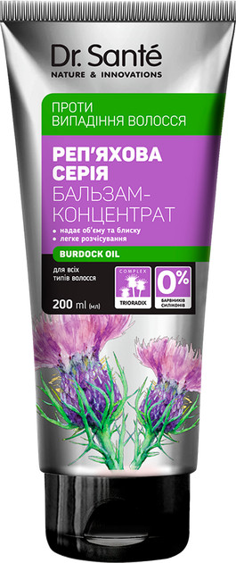 detail Balzam-koncentrát na vlasy Repíková séria 200 ml Dr.Sante