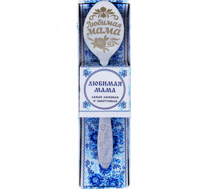 detail Lžicka darková Ljubimaja mama