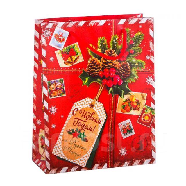 detail Darková taška Darek Deda Moroza 18*23*8cm