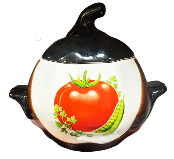 detail Keramický hrnec „Červena Rajčata“ 0,75l