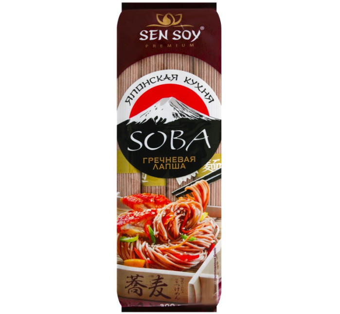 detail Cestoviny s pohánkovou múkou SOBA 300g