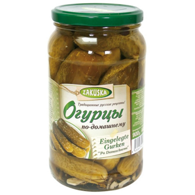 detail Nakládané Okurky Domácí 410g