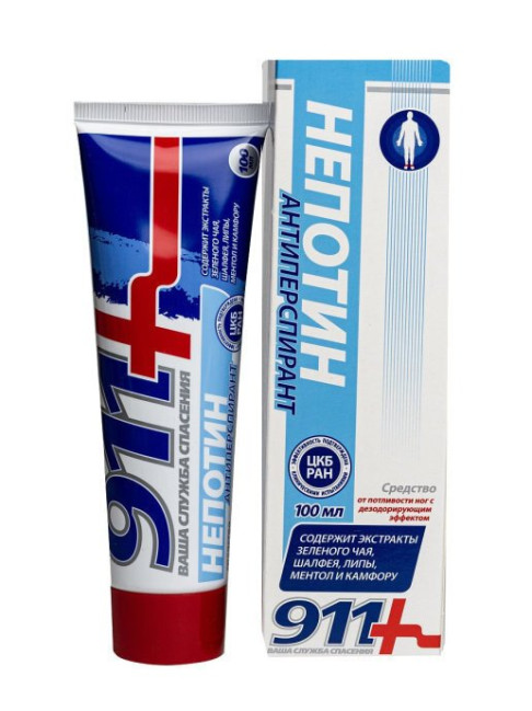 detail Antiperspirant na nohy Nepotin 100ml  911