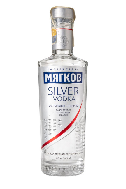 detail Vodka „Mjakov Strieborná“ 0,5 L alk. 40 %