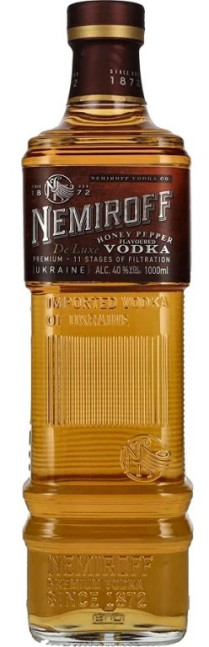 detail Vodka Nemiroff De Luxe Honey Pepper 1 l 40%