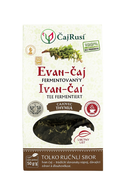detail Ivan-čaj s tymianom 50g Čaj Rusi