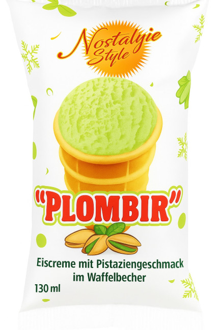 detail Zmrzlina plombyr s pistáciami 80 g Nostalgie Style