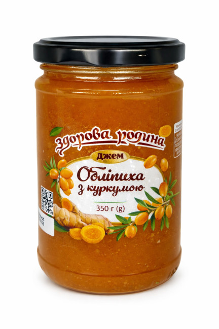 detail Džem z rakytníka s kurkumou 350g Zdorova rodyna