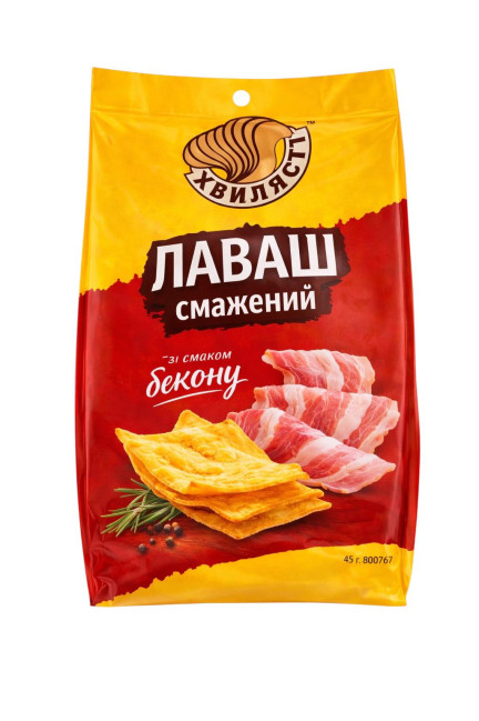 detail Lavaš smažený s příchuti slaniny 90g