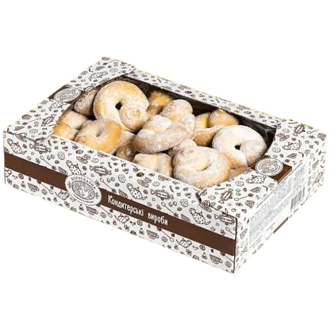 detail Maslové sušienky Kukuričné krúžky 450 g Boguslavna