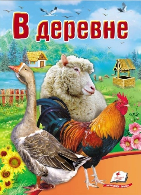 detail Detská kniha V derevne