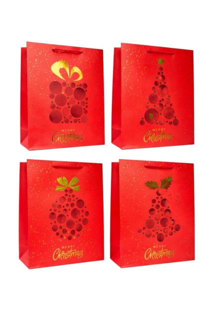 detail Darčeková taška „Merry Christmas“ 26×32 cm