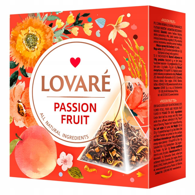 detail Čaj Passion Fruit 15*2 g Lovaré