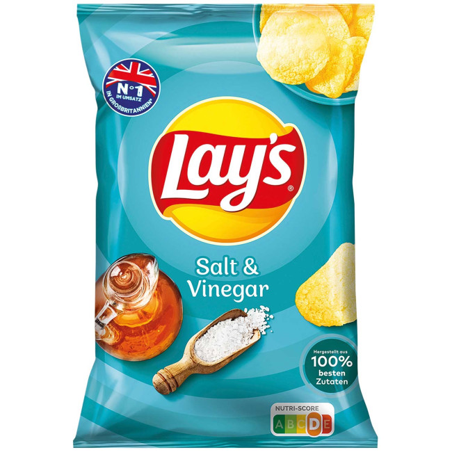detail Čipsy so soľou a octom 150 g Lays