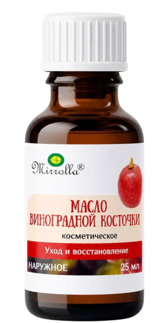detail Kozmetický olej z hroznových jadier 25ml Mirolla