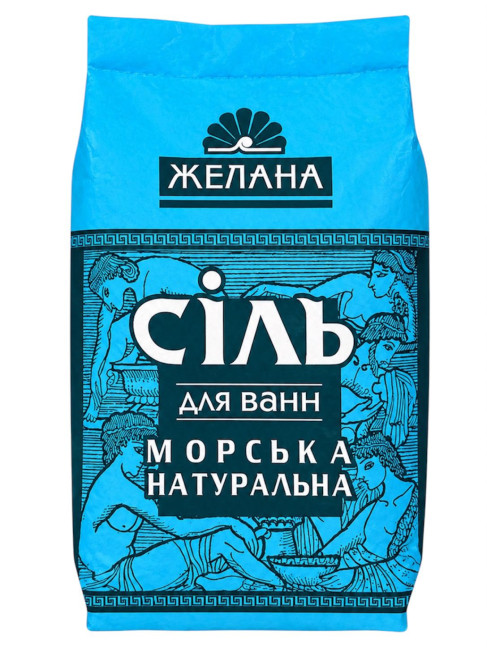 detail Kúpeľová soľ Natural Morská 1000g Zhelana 
