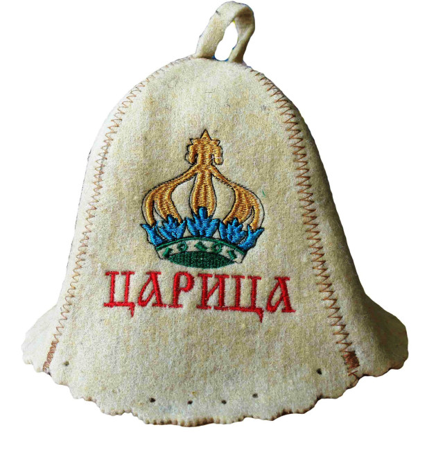 detail Čiapka na banju (saunu) CARICA