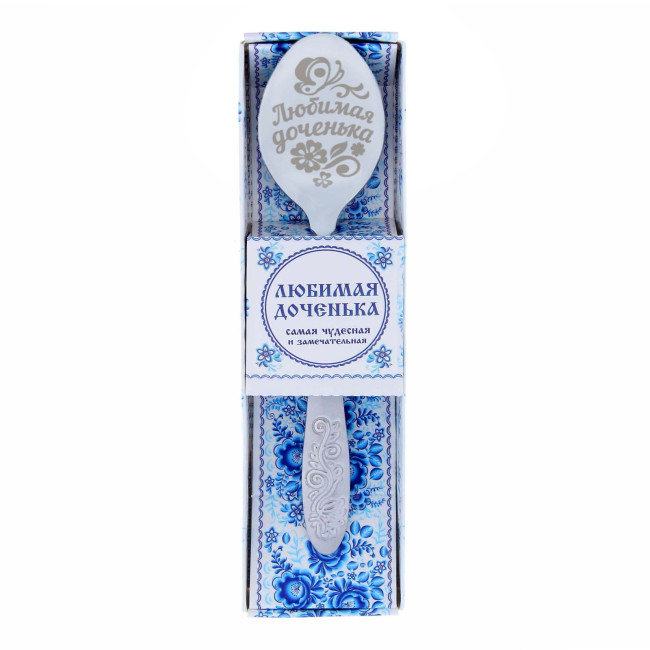 detail Lžička darková Lubimaja dočenka