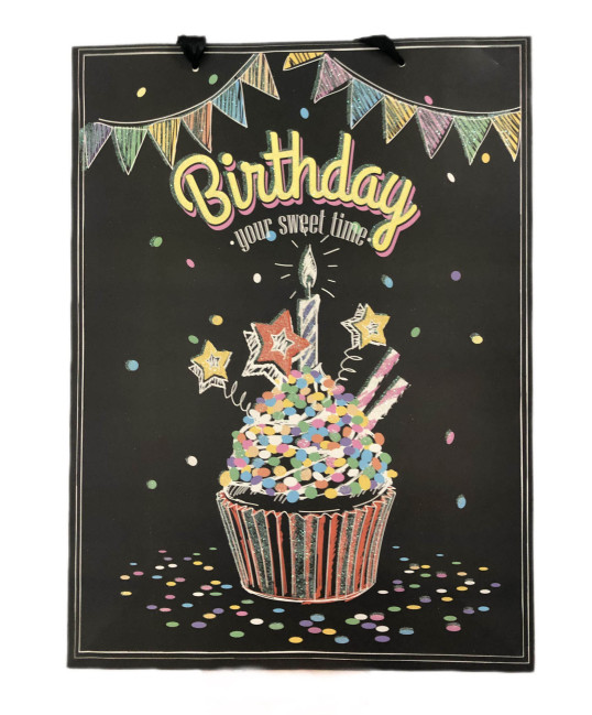 detail Dárková taška 44*32cm Happy Birthday