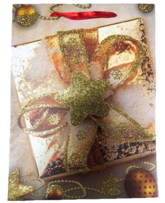 detail Darčeková taška vianočná 