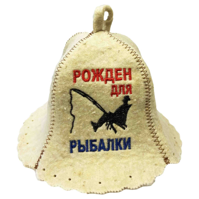detail Čiapka na banju (saunu) Rožden dlja rybalki