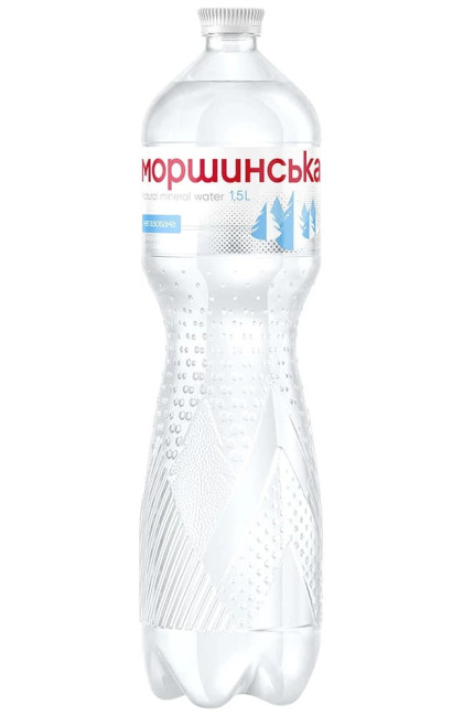 detail Minerálna voda neperlivá 1,5 l Morshynska