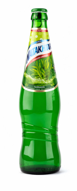 detail Perlivý nápoj estragon Natakhtari 0,5L