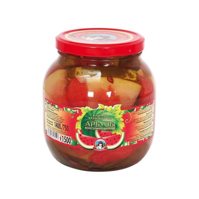 detail Nakladaný melón Moldovanka 1400g