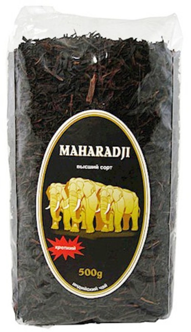 detail Čierny sypaný čaj  500g Maharadji