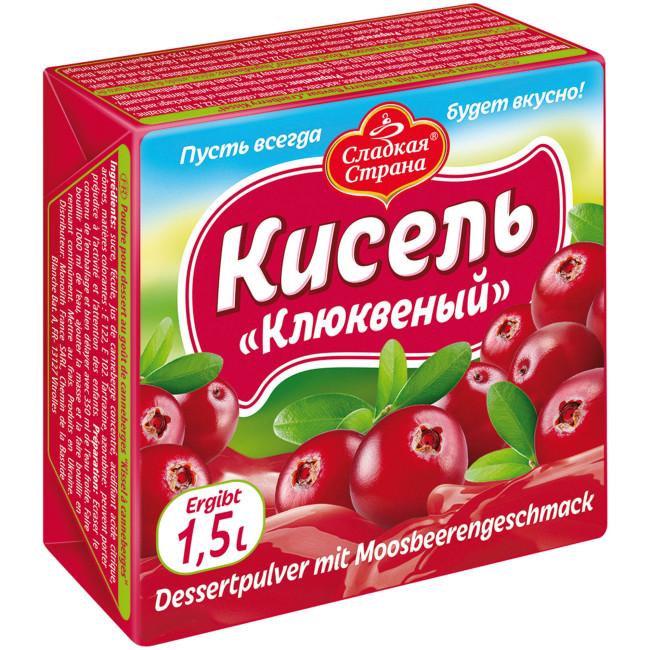 detail Kisel Klikva Sladkaja Strana 225g