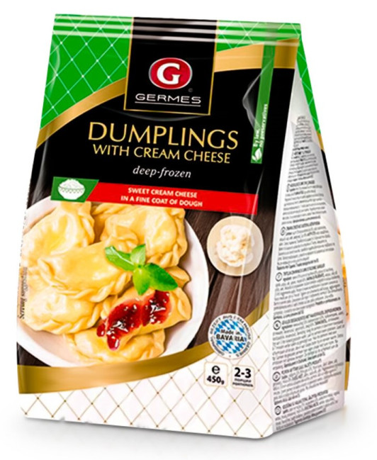 detail Vareniky s tvarohom 450g Germes