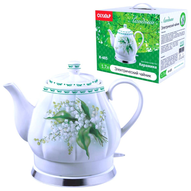 detail Rýchlovarné kanvice Konvalinky 1,7L 1500W