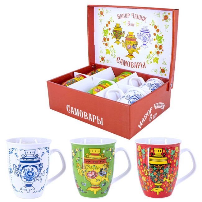 detail Sada hrncov Samovary (keramika)
