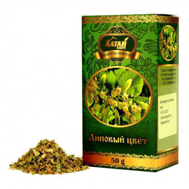 detail Lipový kvet 50g Altaj