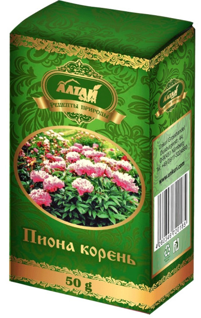 detail Koreň pivonky 50g Altaj