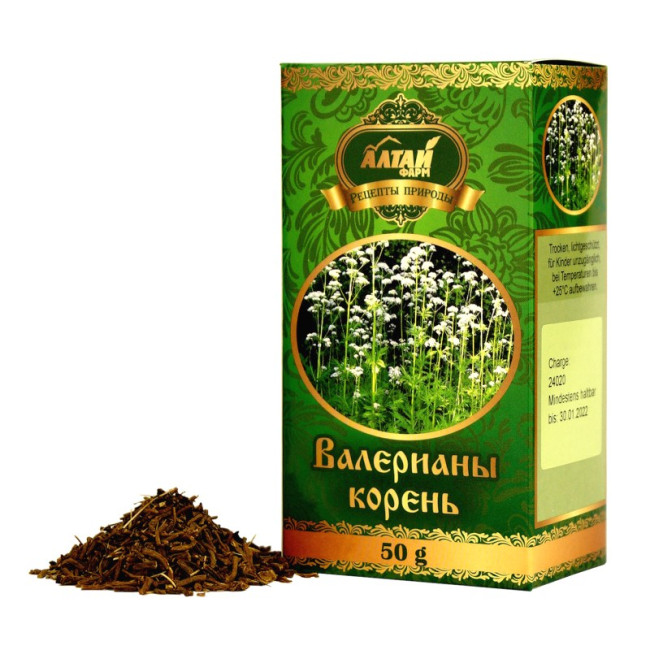 detail Koreň Valerjany 50g Altaj