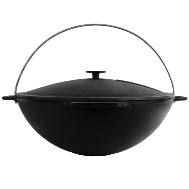detail Litinový kotlík s poklíčkou Brizoll 4L WOK Asia