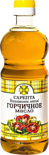 detail Horčičný olej Sarepta 0,5L