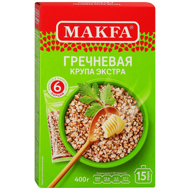 detail Pohánka vo varných vreckách 400g Makfa