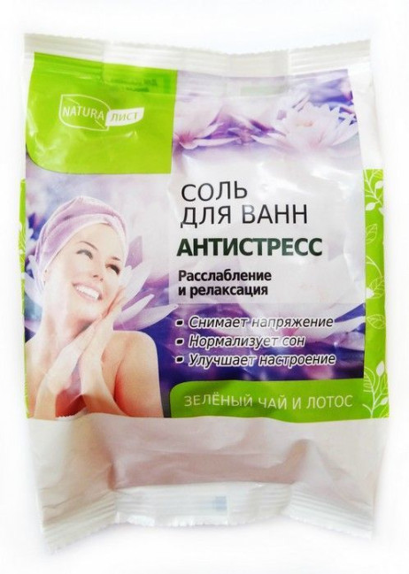 detail Kúpeľová soľ 500g Antistress N.L.