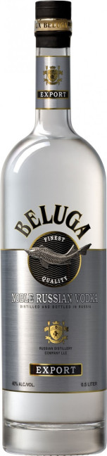 detail Vodka Beluga Noble 40% 0,5L 