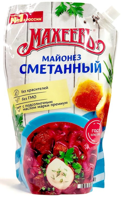 detail Smetanová majonéza Macheev 400ml