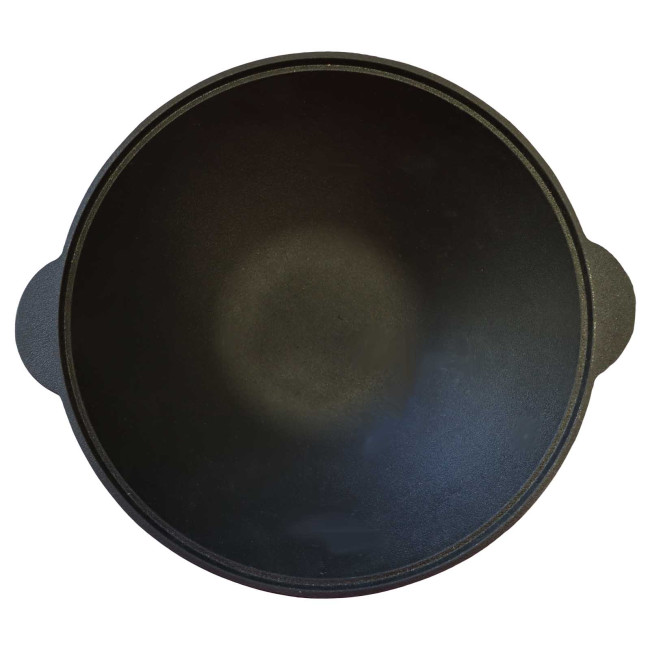 detail Liatinová WOK panvica 2,7L Kamskaja posuda