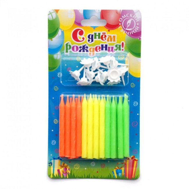 detail Sviečky na tortu 24ks