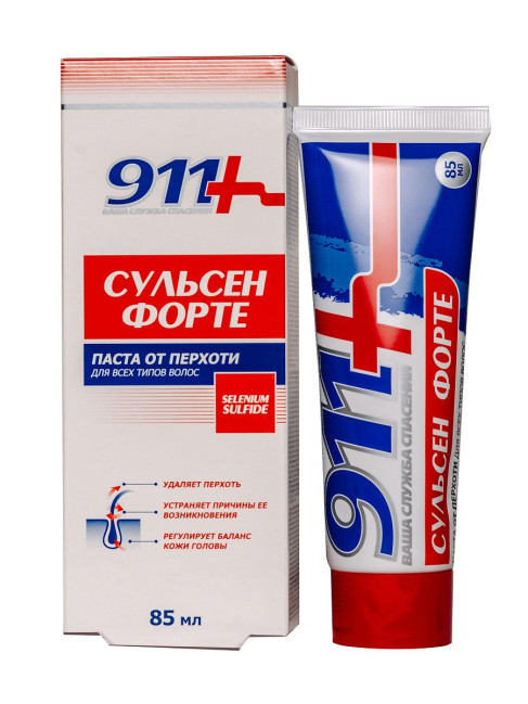 detail Sulsen forte pasta na vlasy proti lupům 85ml