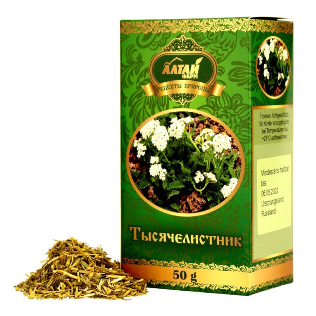 detail Řebříček (tysjačilistnik) 50g Altaj