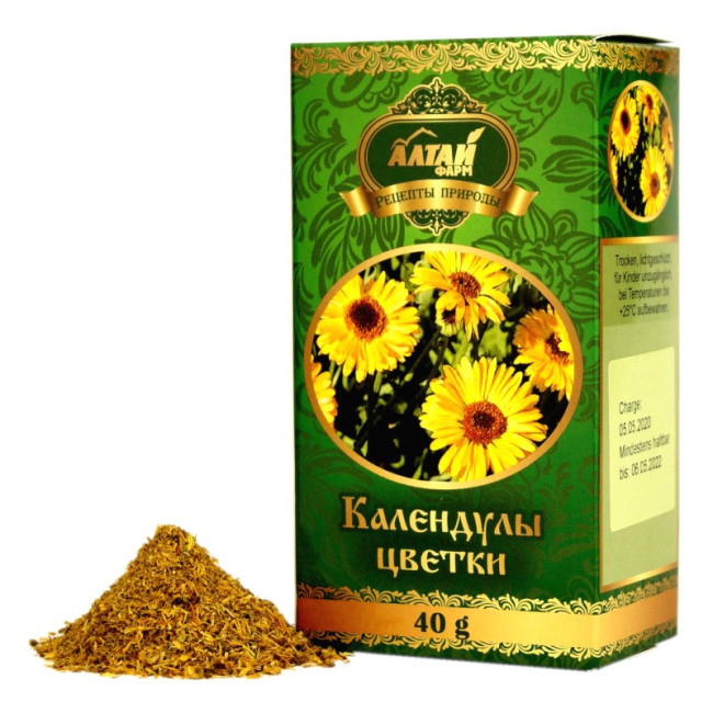 detail Kvetinky kalenduly 40g AltayPharm